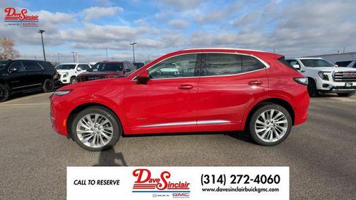 Brilliant Red 2026 Buick Envision Avenir AWD