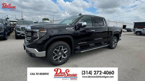 Onyx Black 2026 GMC Sierra 1500 SLT