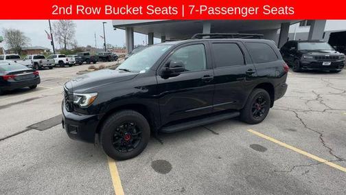 Midnight Black Metallic 2021 Toyota Sequoia TRD Pro