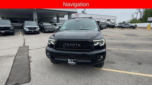 Midnight Black Metallic 2021 Toyota Sequoia TRD Pro