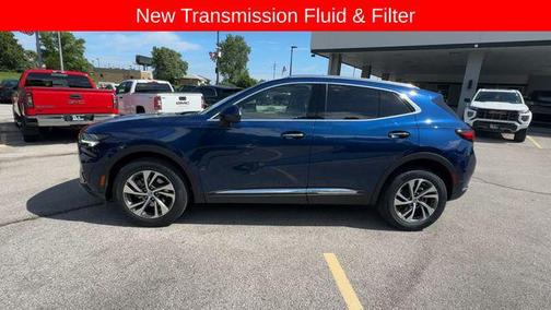 Sapphire Metallic 2023 Buick Envision Essence FWD