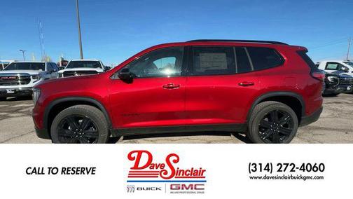 Volcanic Red Tintcoat 2026 GMC Acadia Elevation FWD