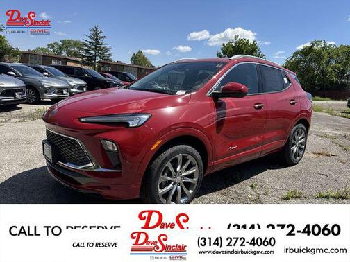 Brilliant Red 2026 Buick Encore GX Avenir