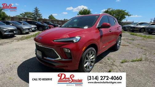 Brilliant Red 2026 Buick Encore GX Avenir