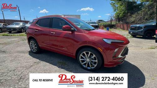 Brilliant Red 2026 Buick Encore GX Avenir