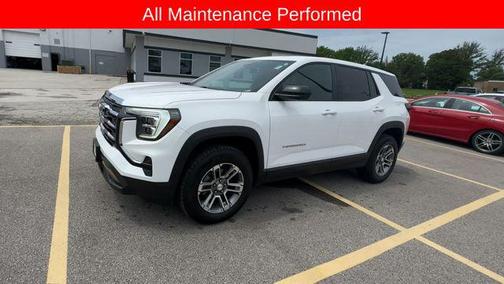 Summit White 2025 GMC Terrain FWD Elevation