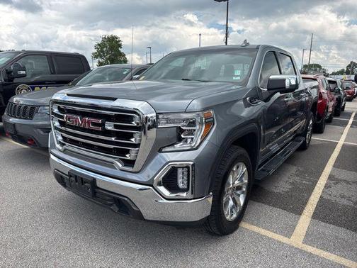 Satin Steel Metallic 2020 GMC Sierra 1500 SLT