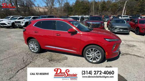Brilliant Red 2026 Buick Envision Avenir AWD
