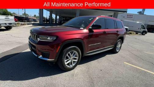 Velvet Red Pearlcoat 2024 Jeep Grand Cherokee L Laredo
