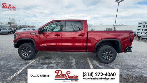 Volcanic Red Tintcoat 2026 GMC Sierra 1500 AT4X
