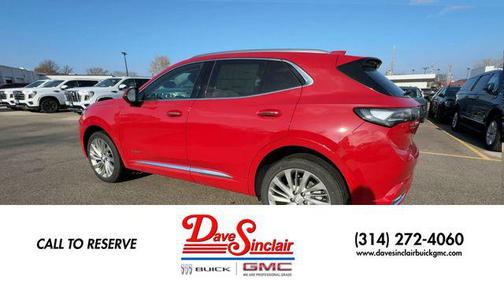 Brilliant Red 2026 Buick Envision Avenir AWD