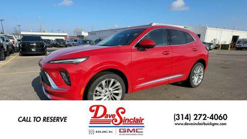 Brilliant Red 2026 Buick Envision Avenir AWD