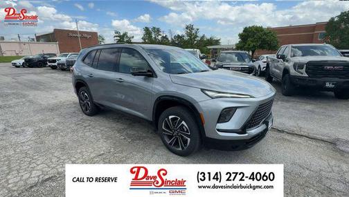 moonstone gray metallic 2026 Buick Enclave Sport Touring