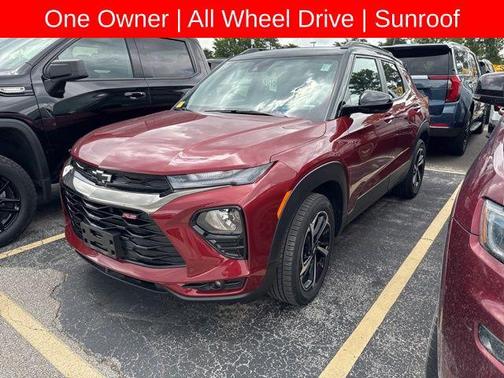 Crimson Metallic 2023 Chevrolet Trailblazer RS