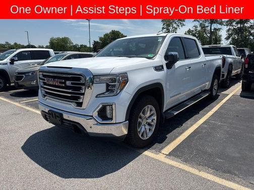 Summit White 2020 GMC Sierra 1500 SLT