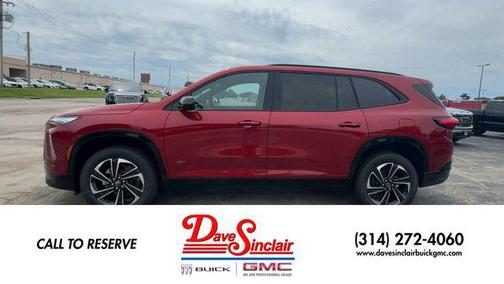 Cherry Red Tintcoat 2026 Buick Enclave Sport Touring