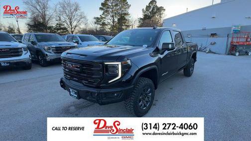 Onyx Black 2026 GMC Sierra 1500 AT4X