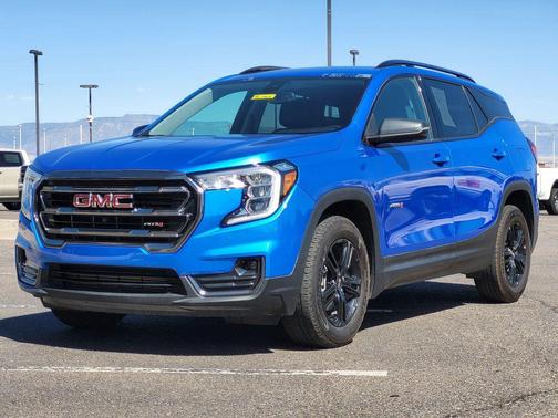 Rip Tide Blue 2024 GMC Terrain AT4