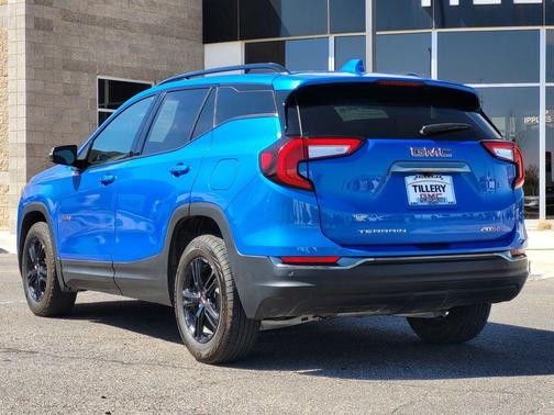 Rip Tide Blue 2024 GMC Terrain AT4