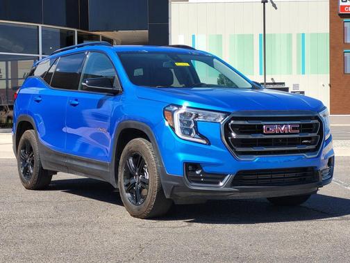 Rip Tide Blue 2024 GMC Terrain AT4