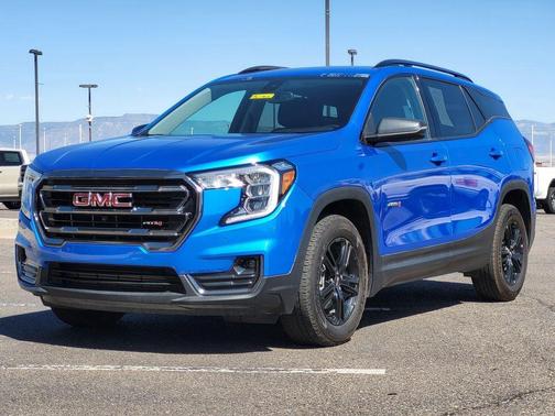 Rip Tide Blue 2024 GMC Terrain AT4