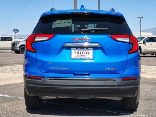 Rip Tide Blue 2024 GMC Terrain AT4