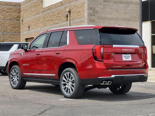 Volcanic Red 2026 GMC Yukon Denali