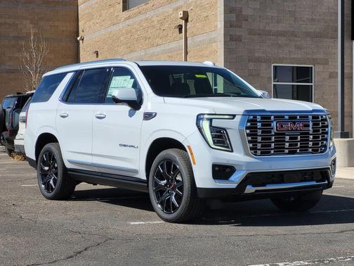 Glacier White 2026 GMC Yukon Denali