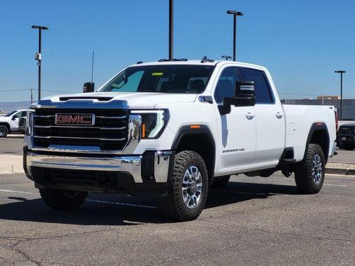 White 2024 GMC Sierra 3500 SLE