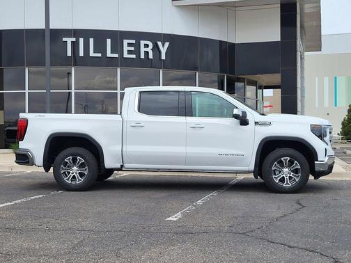 Summit White 2026 GMC Sierra 1500 SLE