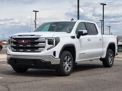 Summit White 2026 GMC Sierra 1500 SLE
