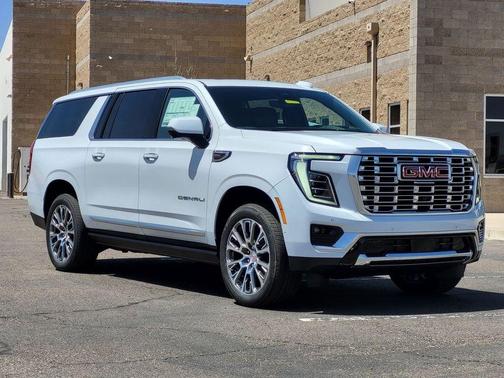 Glacier White 2026 GMC Yukon XL Denali
