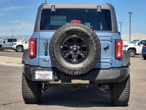 Blue 2024 Ford Bronco Wildtrak