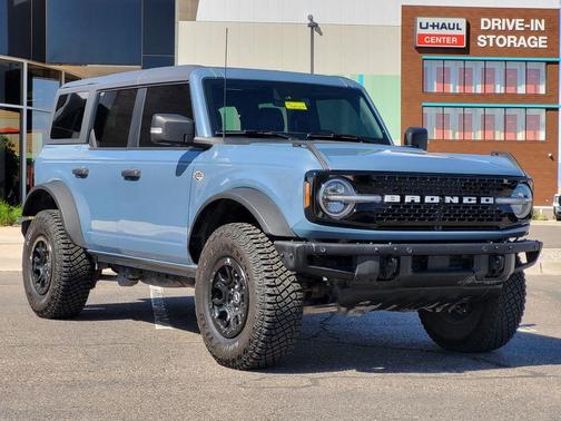 Blue 2024 Ford Bronco Wildtrak