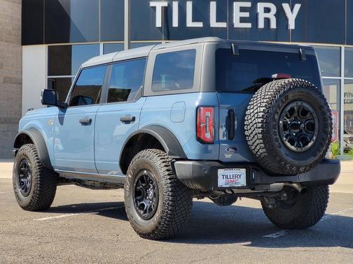 Blue 2024 Ford Bronco Wildtrak
