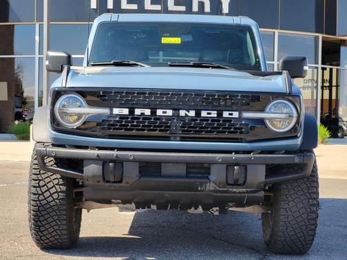 Blue 2024 Ford Bronco Wildtrak