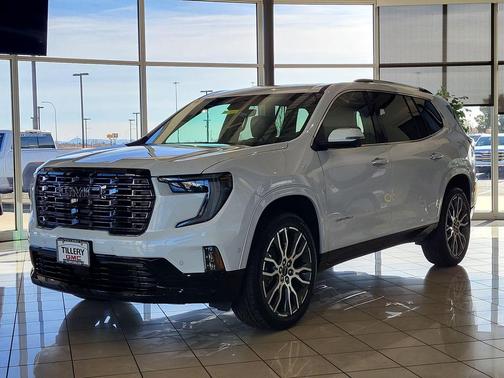 Glacier White 2026 GMC Acadia AWD Denali Ultimate
