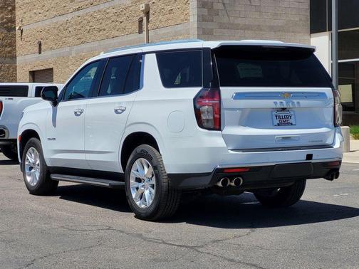 Summit White 2023 Chevrolet Tahoe Premier