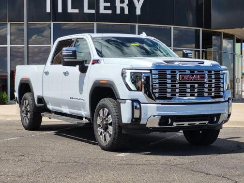Glacier White 2026 GMC Sierra 2500 Denali