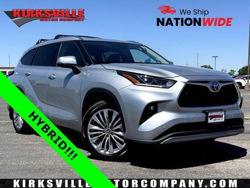 Celestial Silver Metallic 2024 Toyota Highlander Hybrid Platinum