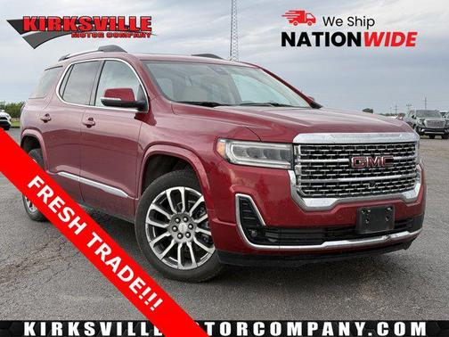 Volcanic Red Tintcoat 2023 GMC Acadia Denali