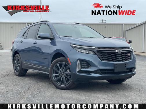 Lakeshore Blue Metallic 2024 Chevrolet Equinox AWD RS