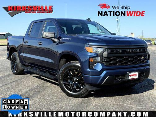 Northsky Blue Metallic 2022 Chevrolet Silverado 1500 Custom