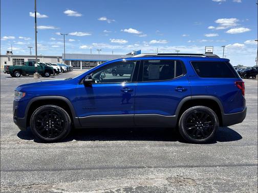 Ultra Blue Metallic 2023 GMC Acadia AWD SLT