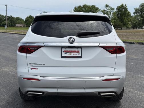 Summit White 2023 Buick Enclave Essence AWD