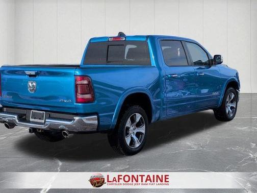 Hydro Blue Pearlcoat 2021 RAM 1500 Laramie