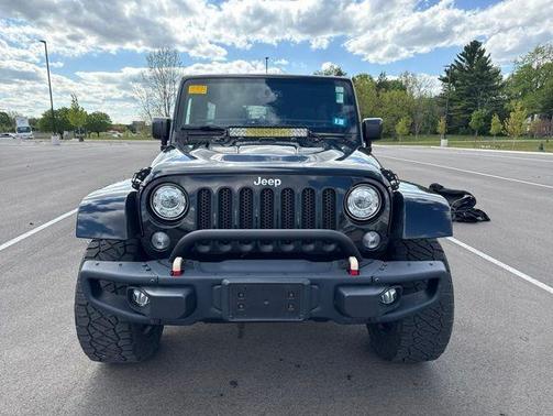 Black Clearcoat 2017 Jeep Wrangler Unlimited Rubicon