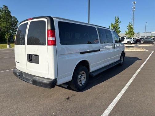 Summit White 2023 Chevrolet Express 3500 LS