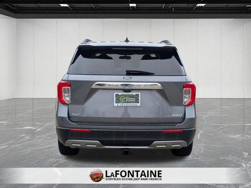 Gray Metallic 2022 Ford Explorer XLT