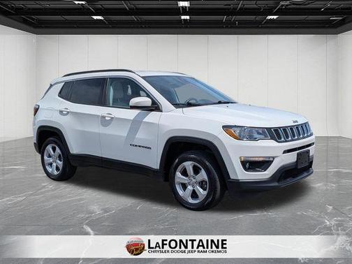 White Clearcoat 2018 Jeep Compass Latitude